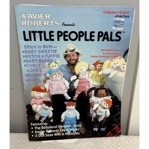 Xavier Roberts Little People Pals Sewing Pattern Book‎ 7546 Collector Edition
